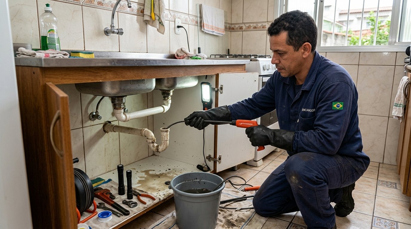 Reforma hidráulica em Volta Redonda-RJ